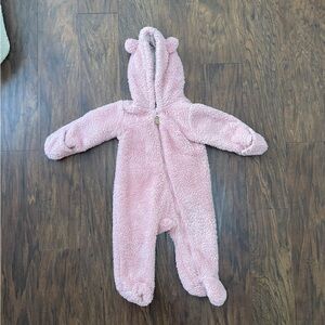 Carter's Soft Pink Fleece Footie